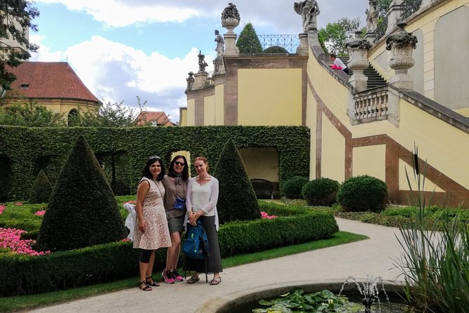 Private Prague Renaissance & Baroque Gardens Walking Tour - The singing fountain and the royal courtyards