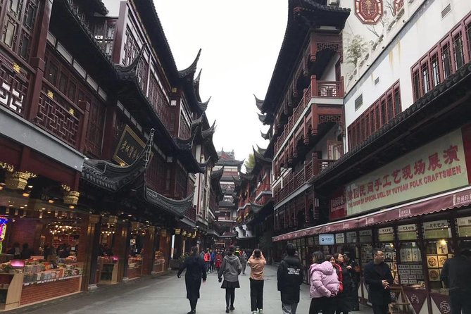 Private Tour of Shanghai Museum the Bund Yu Garden and Cruise on Huangpu River - Yuyuan Old Street and the Ming Dynasty garden