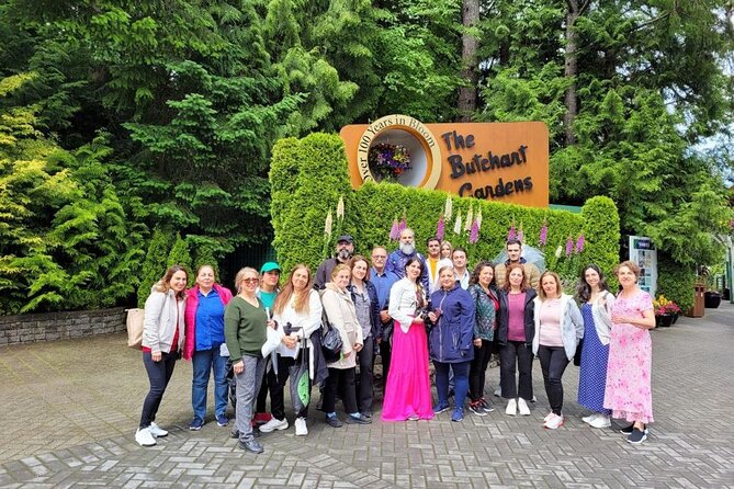 Private Vancouver to Victoria and Butchart Gardens with luggage - Who gets the best value at $598.70?