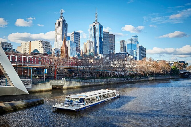 River Gardens Melbourne Sightseeing Cruise - Princes Bridge and the central riverfront