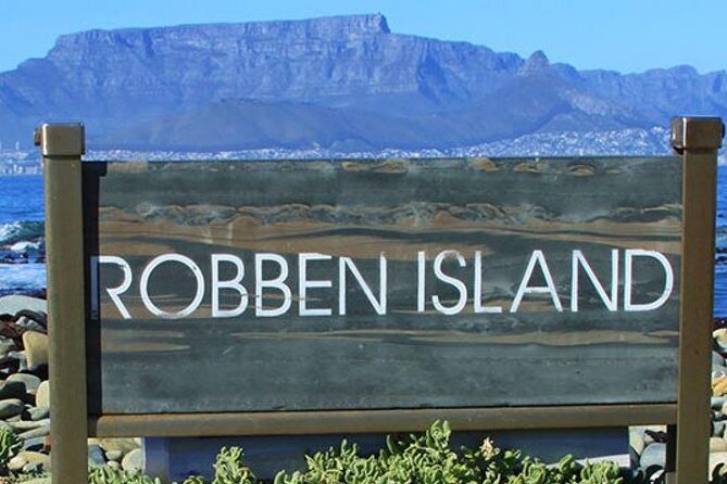 Robben Island ,Kirstenbosch Gardens and Groot Constantia. - A private vehicle, but not a private island tour