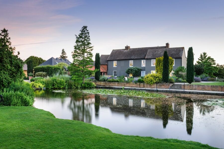 Royal Horticultural Society: Hyde Hall Garden Ticket - Arriving at Hyde Hall’s hilltop setting