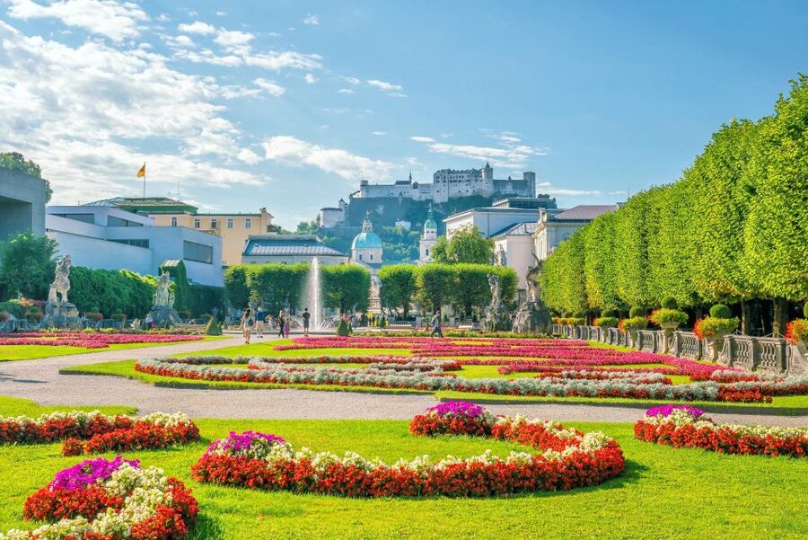 Salzburg: Old Town, Mozart, & Mirabell Gardens Walking Tour - Residenzplatz and Salzburg’s grand public spaces