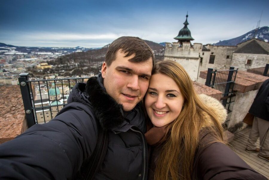 Salzburg: Old Town, Mozart, & Mirabell Gardens Walking Tour - Finishing at Kapitelplatz beneath the fortress