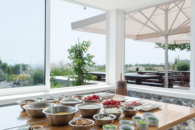 Santorini Farm-to-Table Cooking Class with a Local Chef, Christos - Key points to know