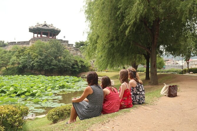 Scenic Escape: Nami Island, Garden of Morning Calm, and Rail Bike - The Garden of Morning Calm at the end of the day