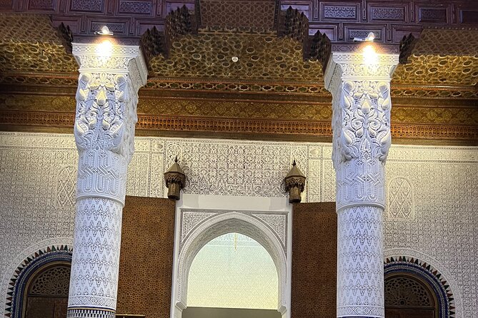 Secret Garden , Dar El Bacha Or Ben Youssef School & Souks - The Medina’s quieter lanes and household routines