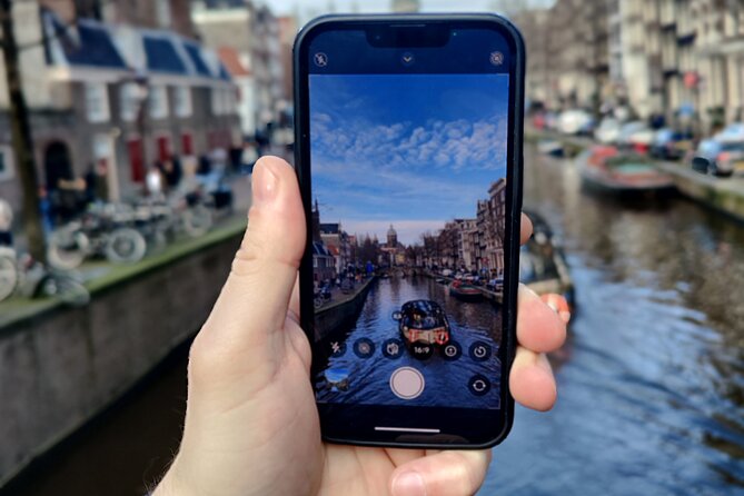 Self Guided City Tour in Amsterdam - Amsterdam Tulip - Rembrandtplein and Muntplein: an easy start in central Amsterdam