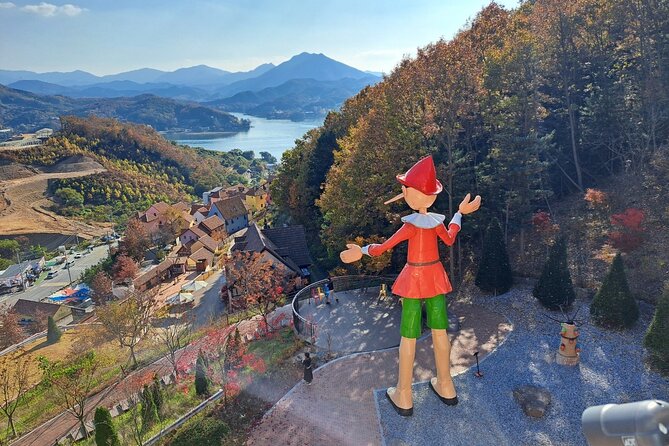 Seoul Vicinity 5 in 1: Nami Island, Garden of Morning Calm & More - Gangchon Rail Park turns old tracks into an activity