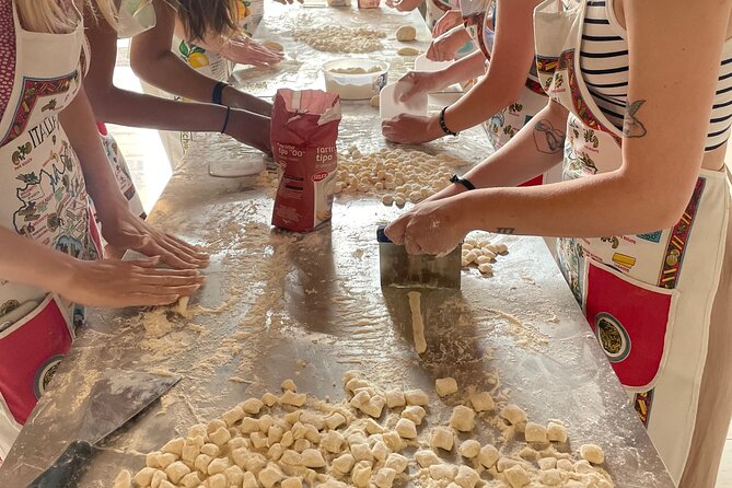 Shared Cooking Class with Fresh Garden Ingredients in Sorrento - The walk down to the marina