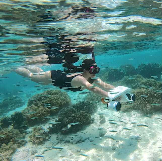 Siargao: Unique Seascooter Exploration in Coral Gardens - Camera mounts make the ride more memorable