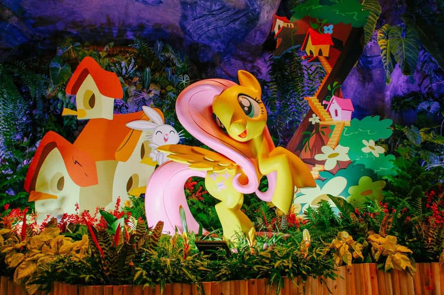 Singapore: Disney Garden of Wonder at Floral Fantasy - Useful timing and ticket advice