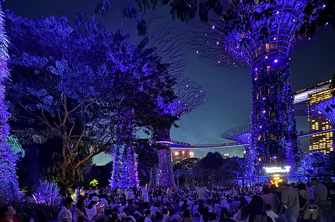 Singapore River Cruise, Night Garden Rhapsody and Spectra Tour - Spectra finishes the night at Marina Bay Sands