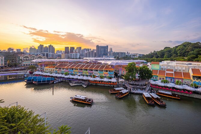 Singapore River Cruise, Night Garden Rhapsody & Spectra by CYT - Three Singapore night shows and one useful boat ride