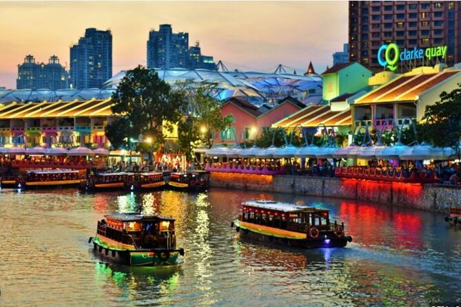 Singapore River Cruise with Spectra & Garden Rhapsody Light Show - Hotel transport removes the hardest part of the evening