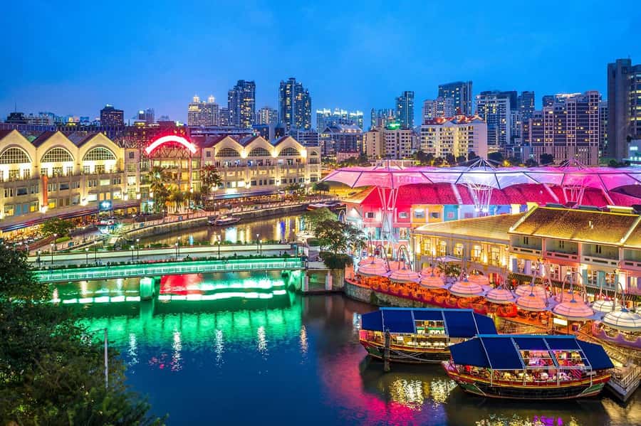Singapore Starry Night: Cruise, Garden Rhapsody & Spectra - Marina Bay and the final Spectra show