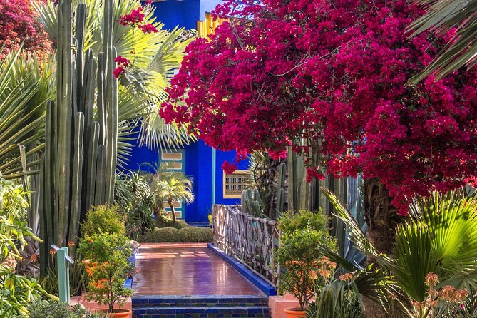 Skip the line at : Majorelle Garden and Palm Garden. - Private transport and the value of $85.31