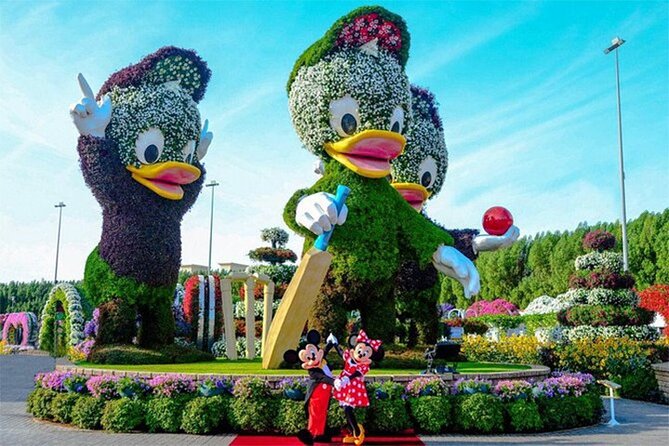 Skip The Line to Dubai Miracle Garden Entry Ticket - What you will see among 120 flower varieties