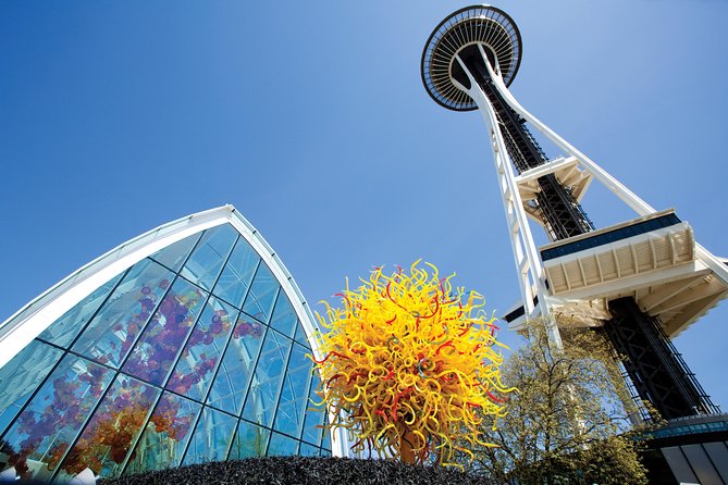 Space Needle and Chihuly Garden and Glass Combination Ticket - The 40-foot Glasshouse is the visual centerpiece