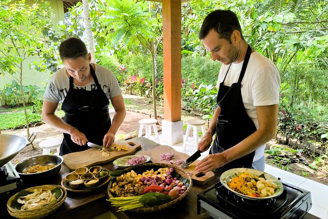 Spice Garden, Jamu & Cooking Class in Bali Village - Cooking Nasi Campur in Paon Bali