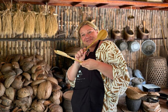 Spice Garden, Jamu & Cooking Class in Bali Village - Making two kinds of Jamu