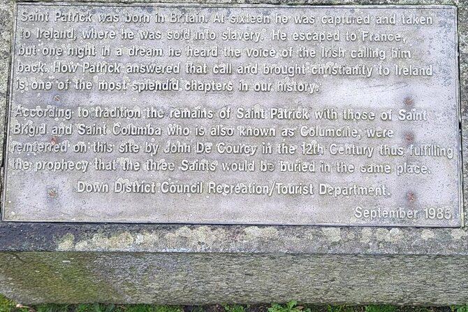 St Patrick's Centre & Burial Site + Hillsborough Castle & Gardens - St Patrick’s Grave and Down Cathedral