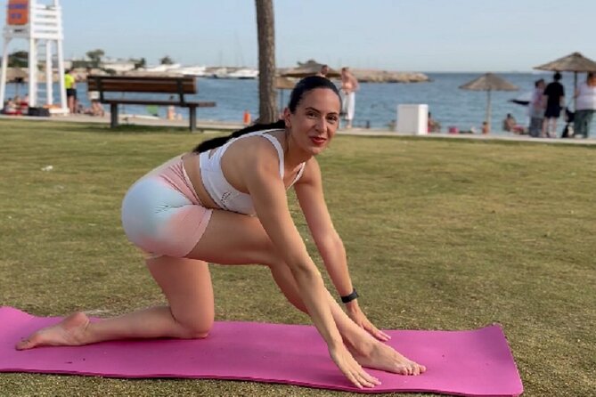 Sunrise Pilates & Calisthenics at National Garden - The beach reference deserves a careful question