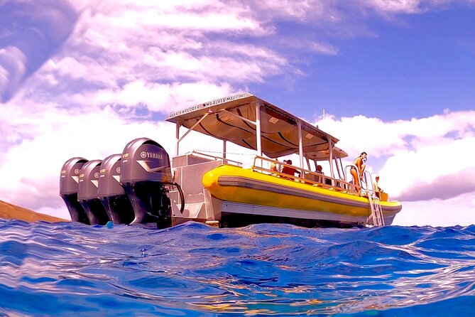 Super Raft - Private Charter Maui 3 Hour Snorkel to Coral Gardens or Molokini - Crew support for children and less confident swimmers
