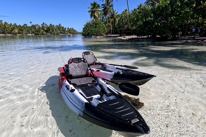 Tahaa: Kayaking Rental - Coral Garden - Snorkeling - Reaching the Coral Garden and mooring your kayak