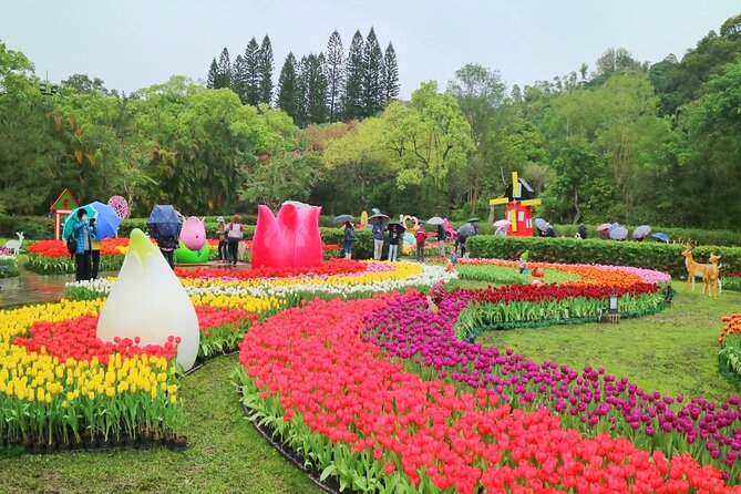 Taipei Cherry Blossom Day Tour to Yangmingshan and Tamsui - Tian Yuan Temple and the busiest transfer
