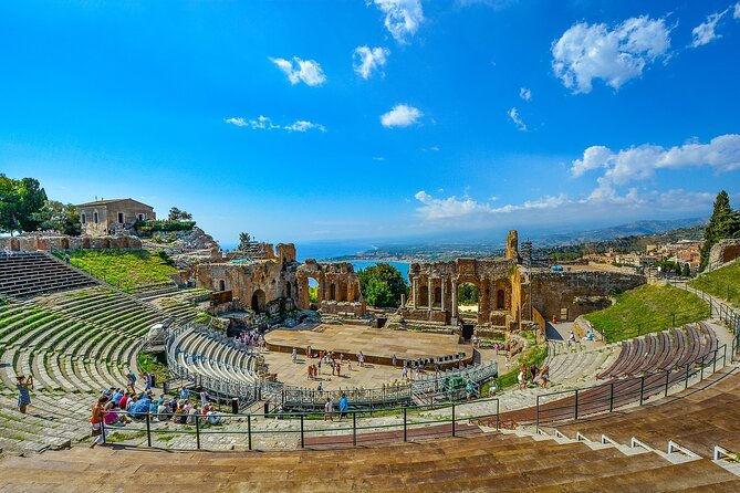 Taormina and Etna Full Day Tour from Giardini Naxos cruise port - Isola Bella and the Ionian shoreline
