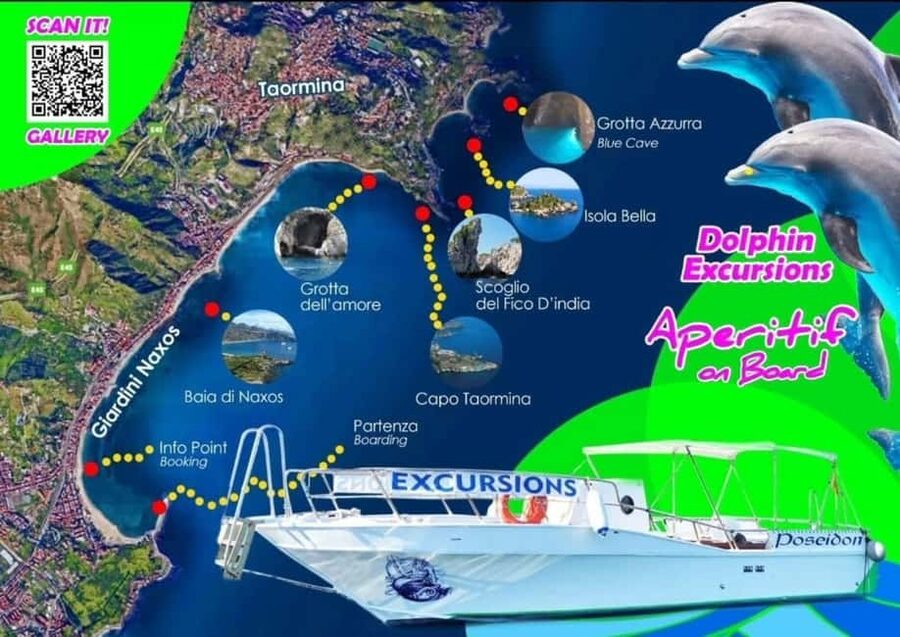Taormina Giardini Naxos: Boat Tour with Aperitif & SwimMasks - Isola Bella, the prettiest pause of the trip