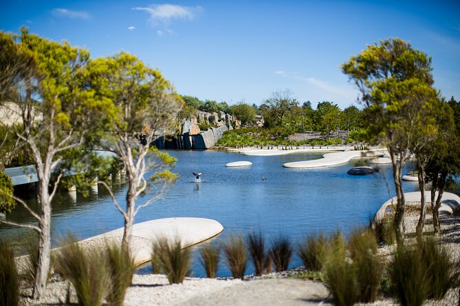 The Explorer - Cranbourne Gardens - Ian Potter Lake brings water into the picture