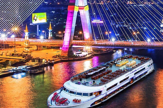The White Orchid River Dinner Cruise Experience - Bangkok by river, with dinner and a show