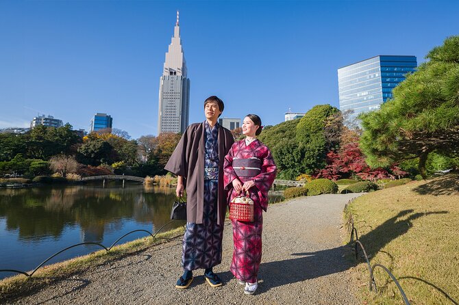 Tokyo: Kimono Experience inside Shinjuku Gyoen National Garden - What happens during the 60-minute dressing period