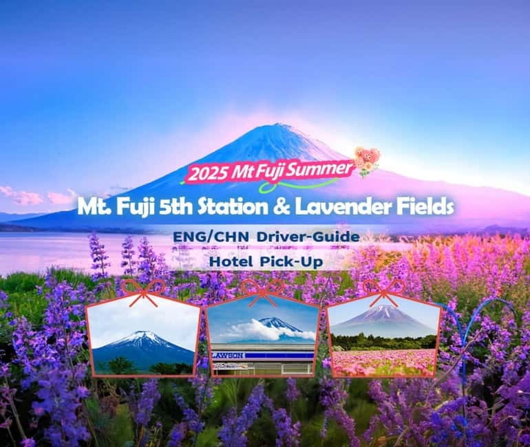 Tokyo Summer: Mt Fuji 5th Station& Kawaguchiko Lavender Trip - Oshino Hakkai and its eight clear ponds