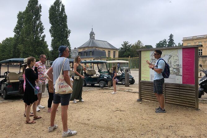 Versailles Golfcart & Bike Guided Tour: Gardens Hamlet Fountains - Lunch at Angelina, with one important caveat