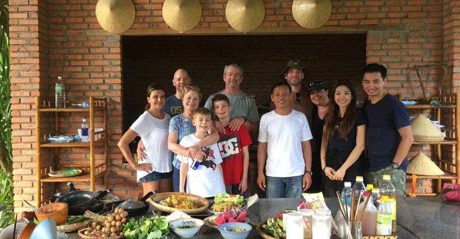 Viet Garden Cooking Class (Countryside and Market tour) - Coffee with a view of daily life