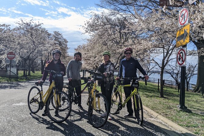 Washington DC Cherry Blossoms By Bike Tour - Jefferson Memorial views across the water