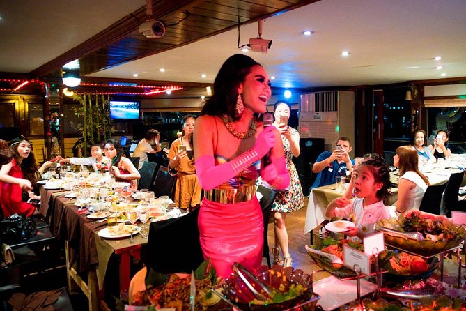 White Orchid Dinner Cruise at Bangkok with Pickup & Live Music - Buffet dinner with Thai and Western choices
